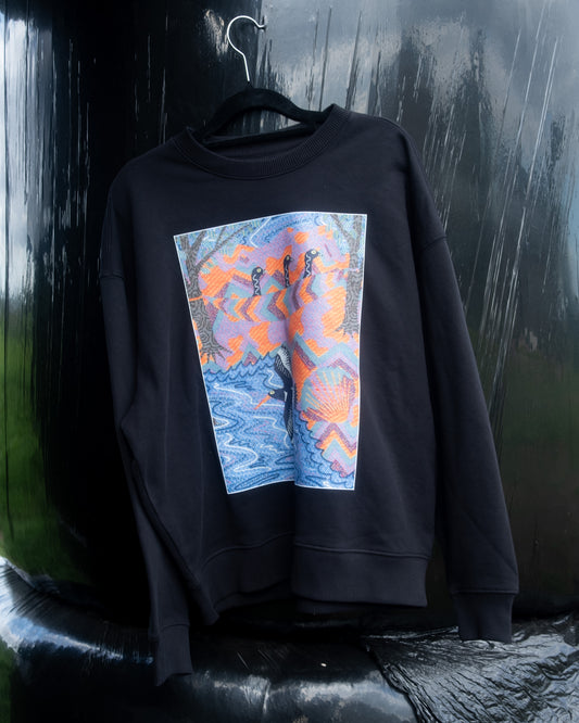 Crewneck kind - ITGWO 2025 x Koen Taselaar Scholekster